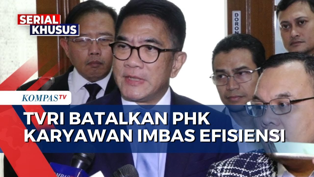 TVRI Batalkan PHK Karyawan Usai Rapat dengan Komisi VII DPR | EFISIENSI ANGGARAN