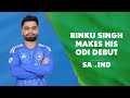 LIVE: Rinku Singh Makes His ODI Debut in 2nd ODI vs South Africa as India Bat First