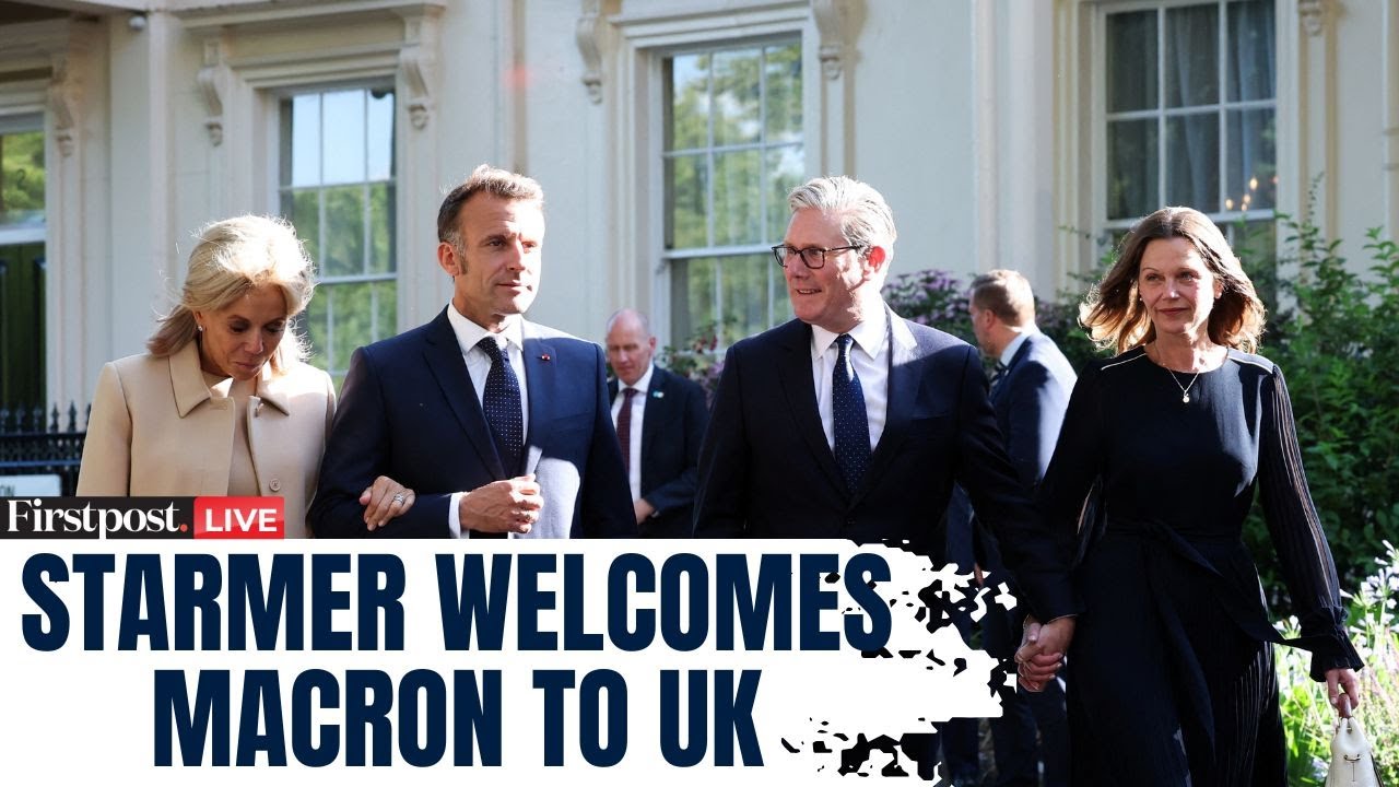 LIVE: UK PM Keir Starmer Welcomes French President Emmanuel Macron for State Visit to Britain