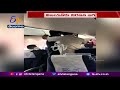 Watch: In flight, Congress workers raise slogans against Kerala CM; a man pushes them down