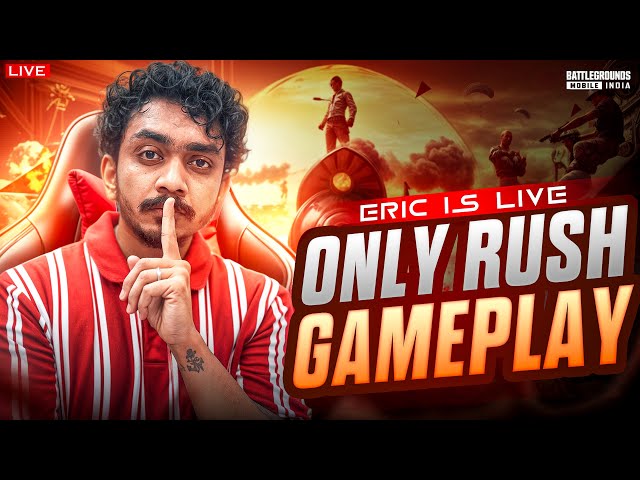ONLY RUSH GAMEPLAY  | ericislive #shortslive #bgmi #bgmilive #bgmishorts #transformers