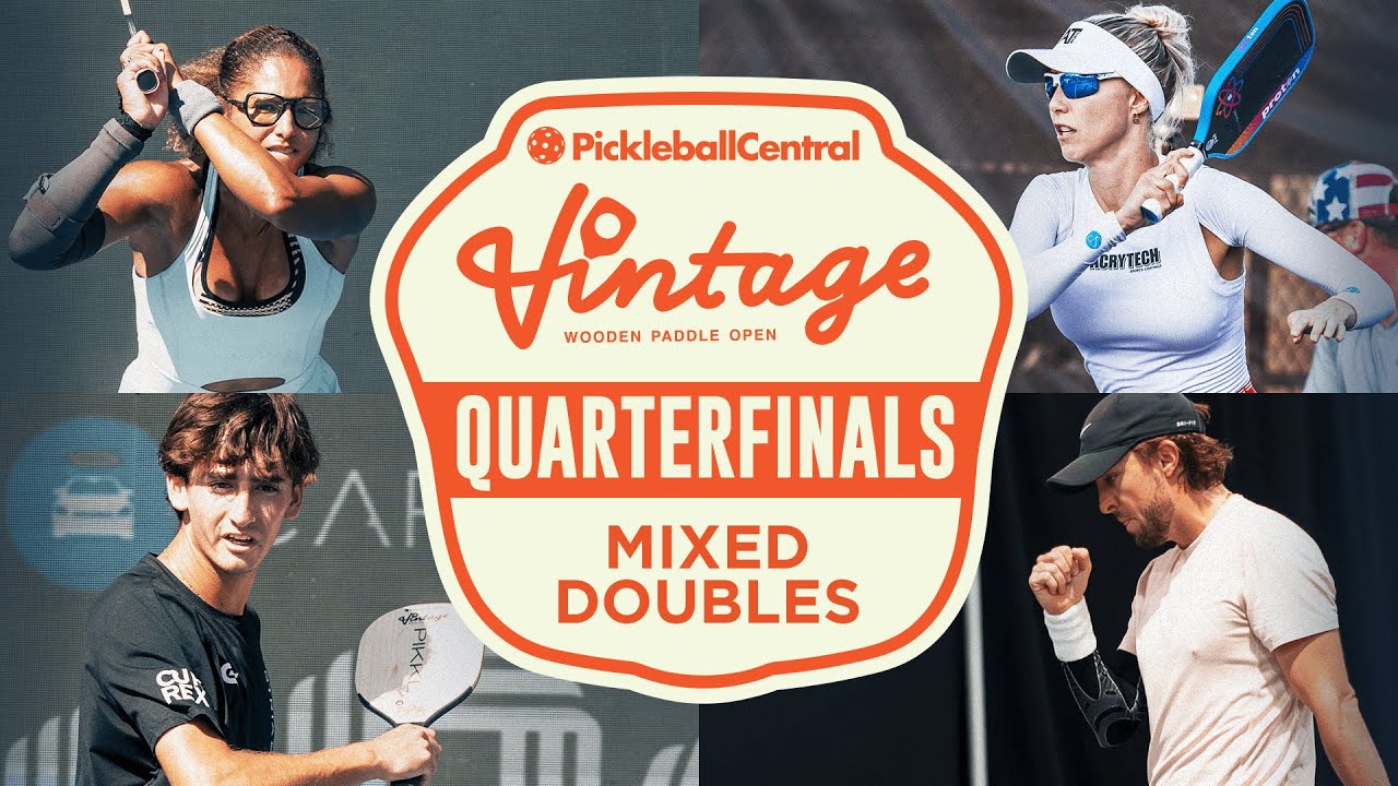 Irvine/Tardio vs Dizon/Johnson at the Pickleball Central Sacramento Vintage Open