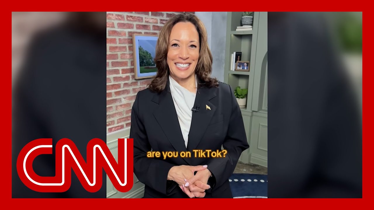 Kamala Harris leans into Gen Z social media support with a new TikTok account