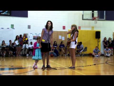 14-year-old Abby Miller performs