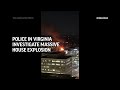 Police in northern Virginia investigate massive house explosion  - 01:07 min - News - Video