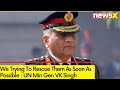 We Trying To Rescue Them As Soon As Possible | UN Min Gen VK Singh Reaches Uttarkashi | NewsX