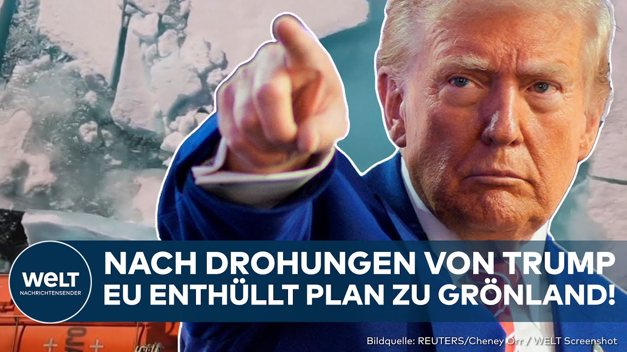 GRÖNLAND: Donnerschlag! Nach Drohung von Trump! EU rüstet Arktis auf! Europa enthüllt Plan
