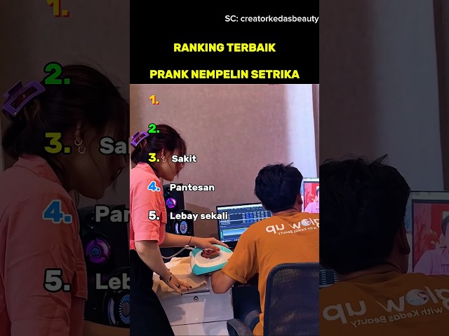 Ranking Prank Nempelin Setrika