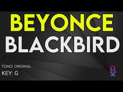 Beyonce - Blackbird - Karaoke Instrumental