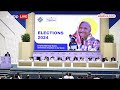 EC On EVM: ईवीएम पर सवाल उठाने वालों को CEC Rajiv Kumar का करारा जवाब | 2024 Election Date Announced  - 02:49:10 min - News - Video