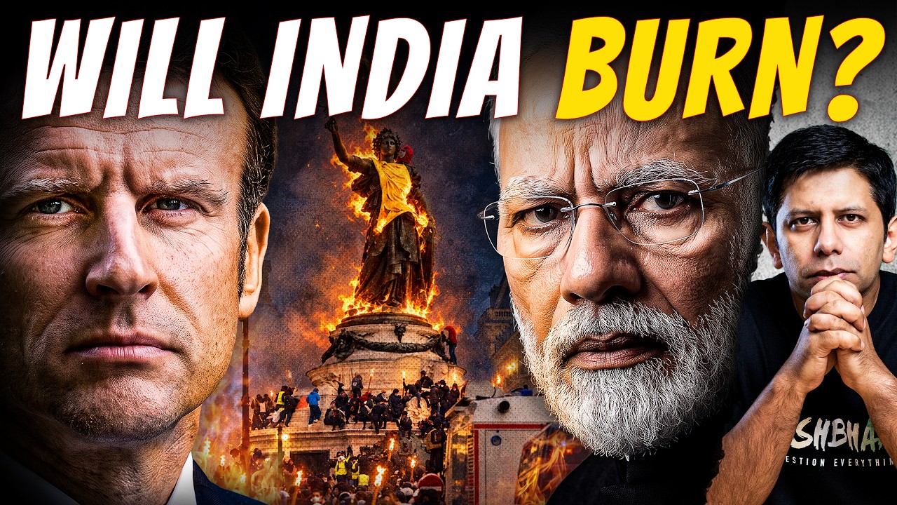 Did Modi Govt Save India From Burning Like France? | Are Anti-Gyanesh Protests A Regime Change Plot?