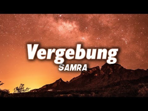 Samra - Vergebung (Lyrics)