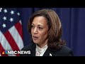 Kamala Harris discusses death of Alexei Navalny in exclusive interview