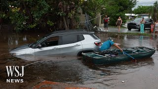 DeSantis Declares State of Emergency as Floods Submerge Roads in Florida | WSJ News