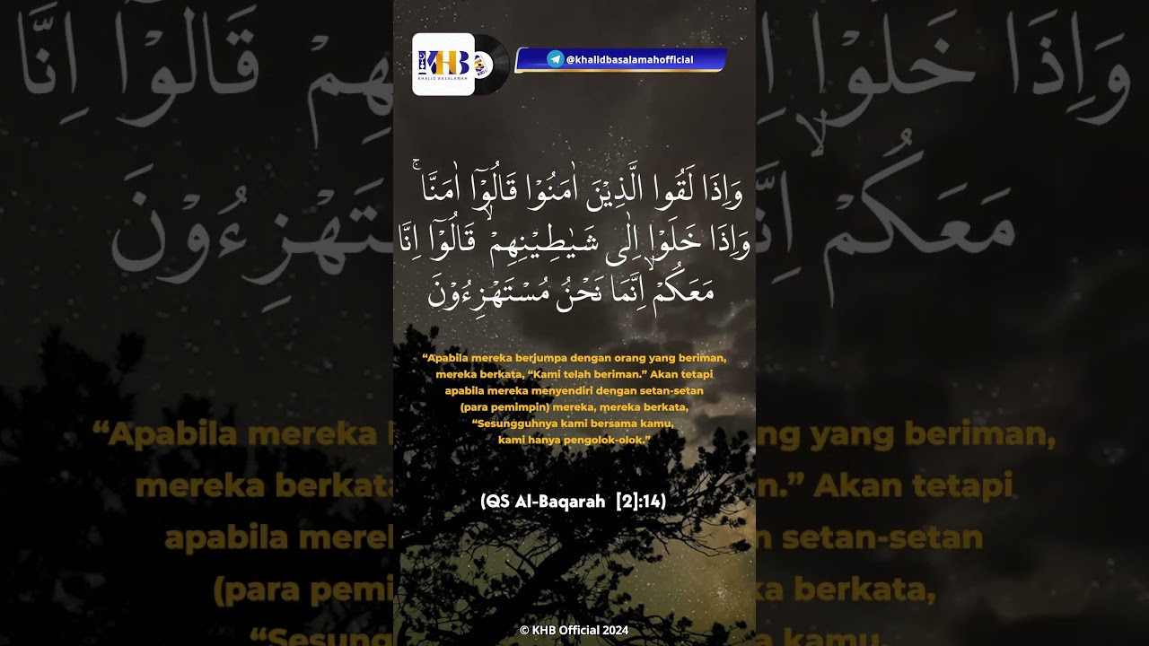 SUKA MENCELA ORANG BERIMAN, INI AKIBATNYA - USTADZ KHALID BASALAMAH