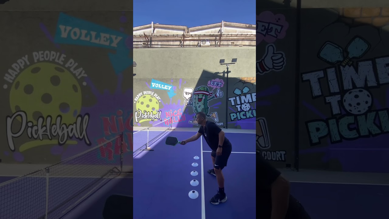 Faça esse exercício para melhorar seu Dino durante uma partida de pickleball. #pickleballbh #dink