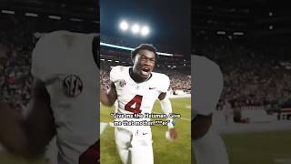 Alabama QB Jalen Milroe was HYPED after beating Auburn
