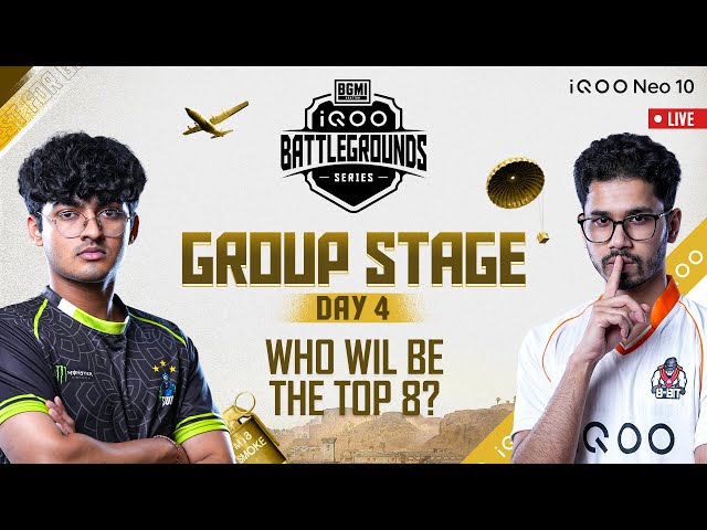[HINDI] iQOO Battleground Series 2025 | GROUP STAGE - Day 4 #QuestForGlory #iQOONeo10