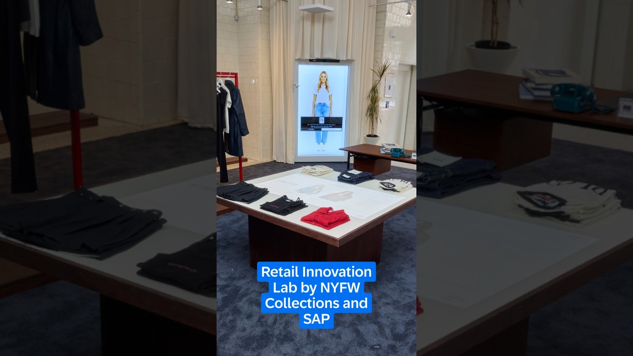 A Store That Thinks | SAP + NYFW Retail Innovation Lab 🛍️