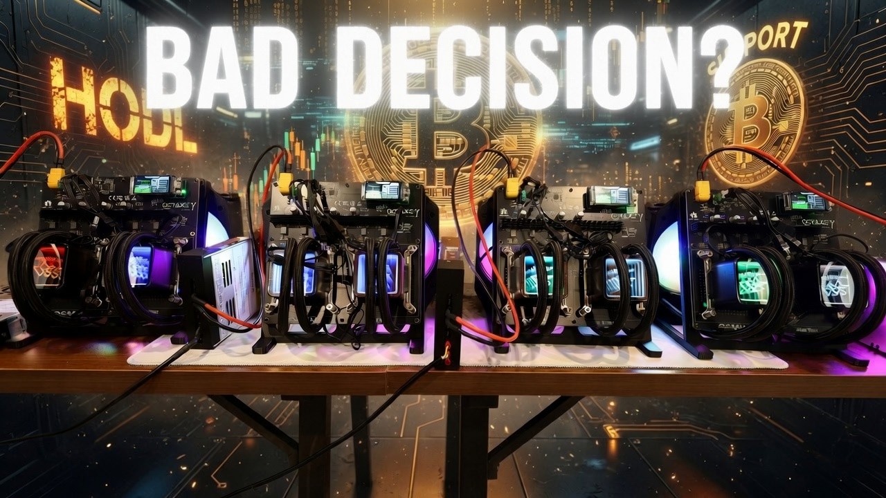 I Bought FOUR Bitcoin Miners... For the Dumbest Reason