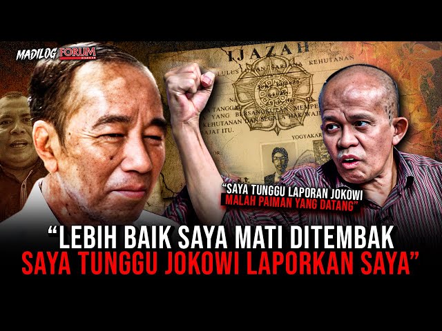 BEATHOR SURYADI: JOKOWI MINTA MAAFLAH KEPADA RAKYAT BAWA PULANGLAH SI GIBRAN