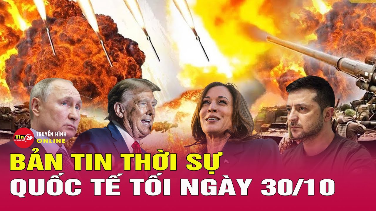 Toàn cảnh thời sự quốc tế tối 30/10: Lá phiếu ở bang nào mang tính quyết định kết quả bầu cử Mỹ?