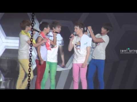 120721 shinee concert ment & over dance stage shinee key