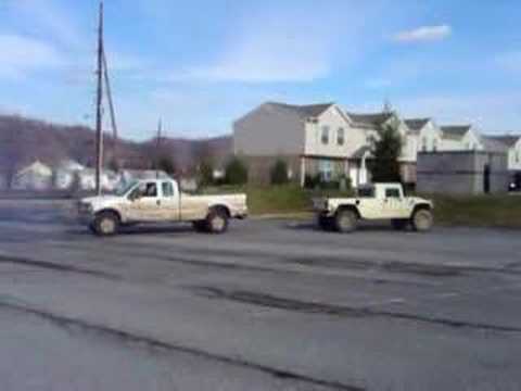 Pull off hummer vs ford #7