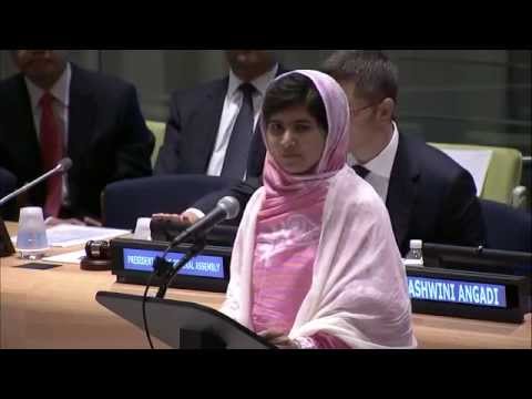 Malala Yousafzai Speech At The United Nations Youth General Assembly