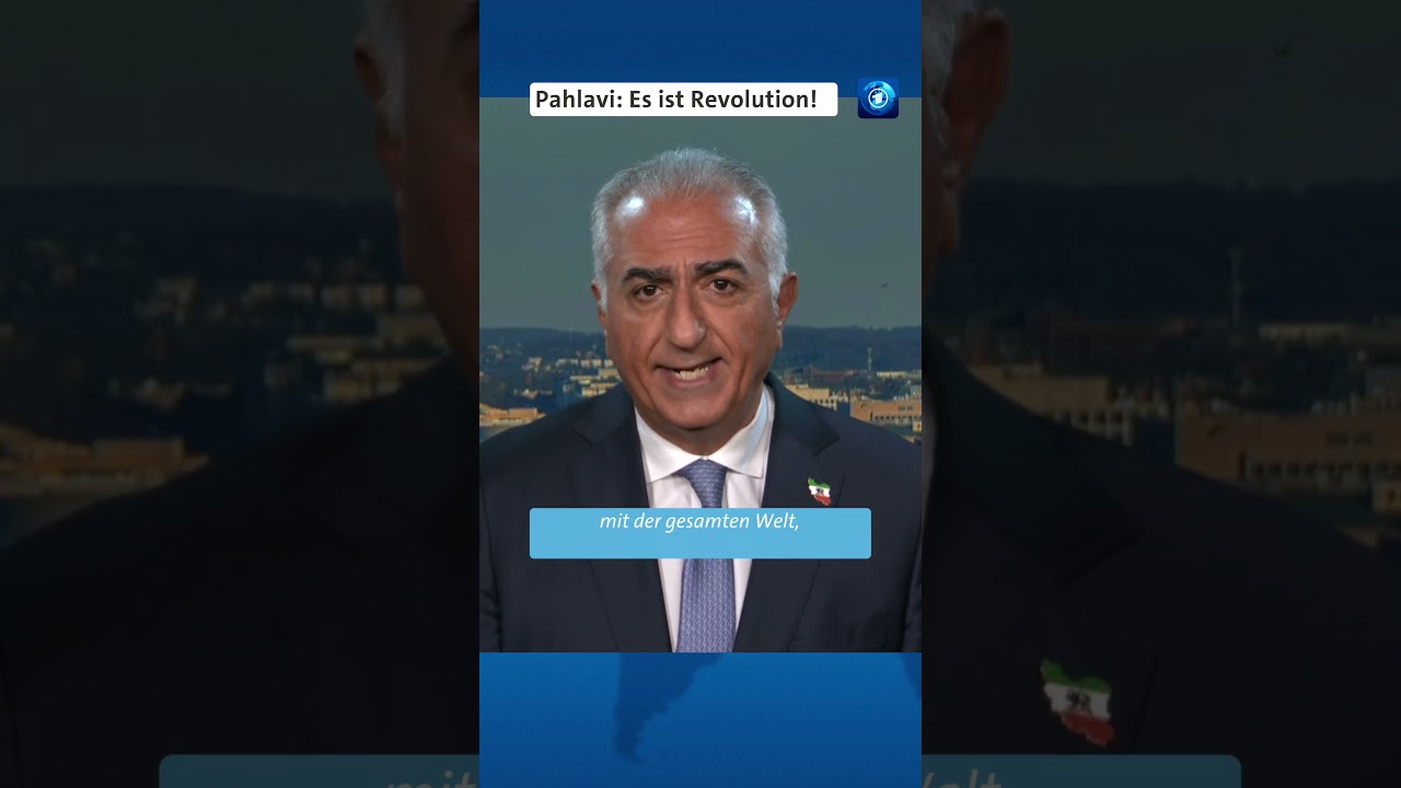 Pahlavi fordert Unterstützung für das iranische Volk tagesschau iran