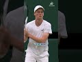 Wimbledon 2024 | Jannik Sinner warming up ahead of Round 2 match | #WimbledonOnStar  - 00:14 min - News - Video