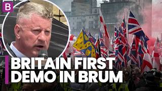 Britain First Birmingham protest as four arrested at counter-demo