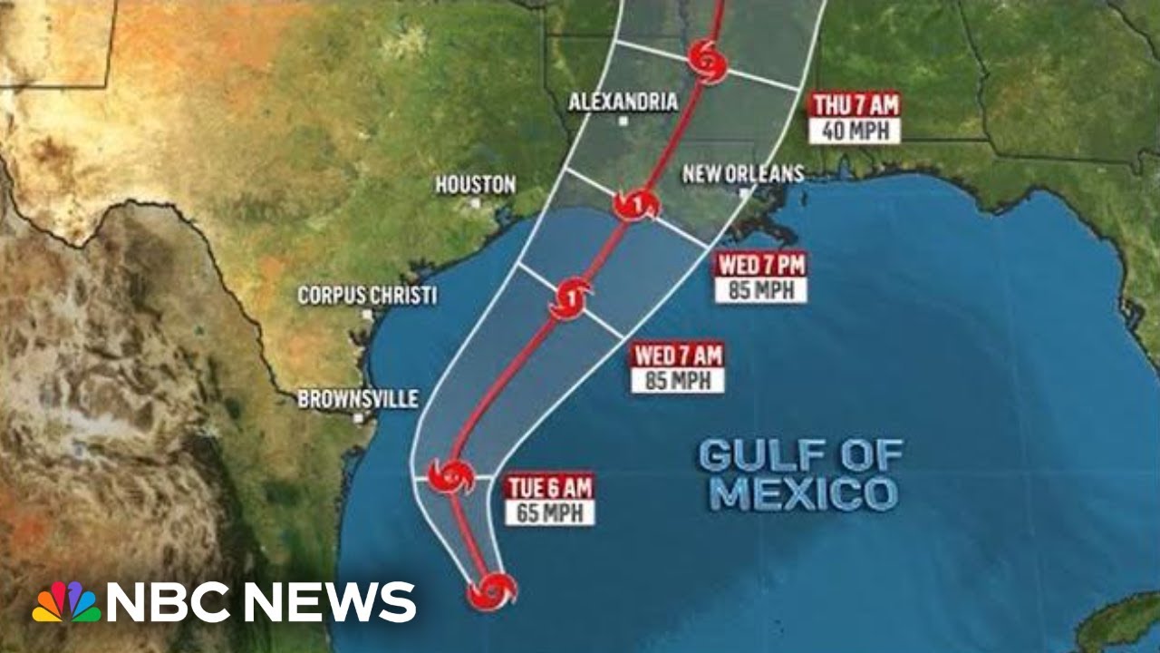 LIVE: Tropical Storm Francine storm tracker