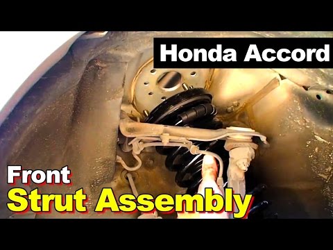 HONDA Accord VI - Front Shock Absorber Replacement