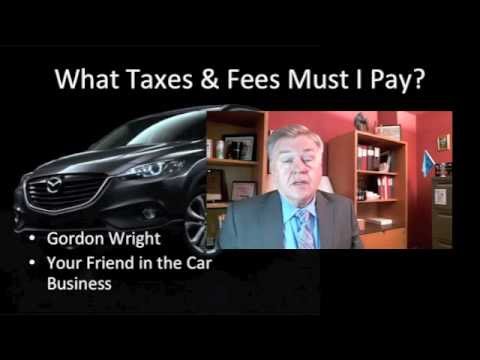 What Fees Must I Pay on a New Car?