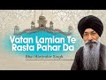 Vatan Lamian Te Rasta Pahar Da-Bhai Harjinder Singh
