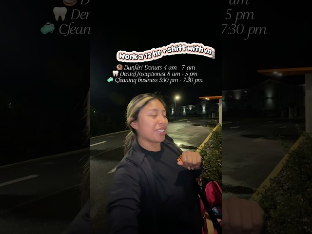 Thursday are my ONLY long days! 🙌🏻💰#fypシ゚viral #work #dunkindonuts #motivation #workingmom #vlog
