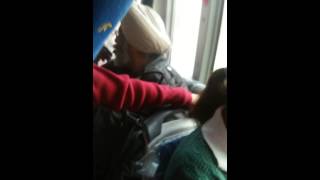 Harassment of a girl in a Chandigarhs Local Bus