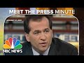 Meet the Press Minute: Robert Ray shares lessons learned as Clinton special counsel in 2001