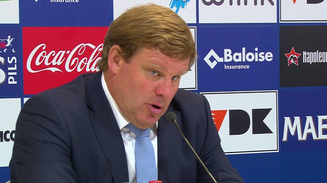 Persconferentie na KAA Gent - KRC Genk