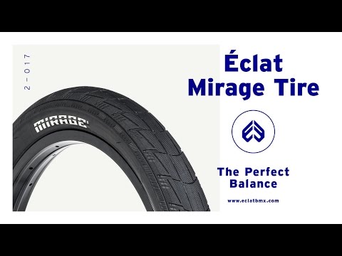 Video ECLAT Tire MIRAGE 20 x 2.35 120 PSI Maxxis Black [x1]