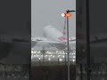 Plane makes bumpy landing during Storm Gerrit
