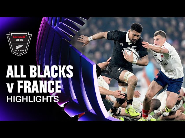 HIGHLIGHTS | All Blacks v France | First Test, 2025