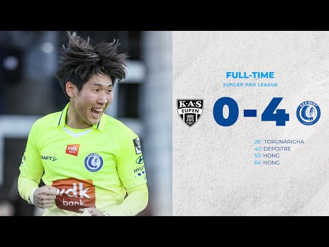 Eupen - KAA Gent: 0-4