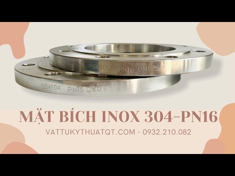 video Mặt Bích Inox 304 PN16