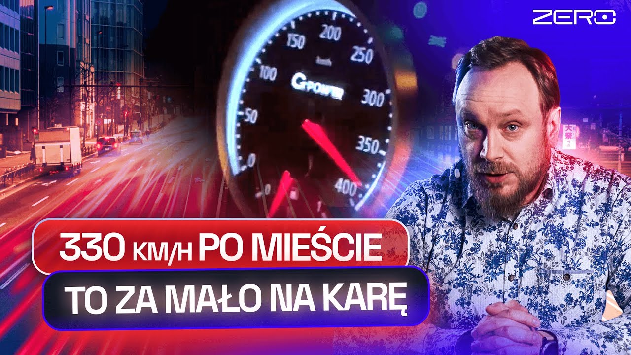 JECHAŁ PONAD 300 KM/H PRZEZ WARSZAWĘ, PROKURATURA UMORZYŁA SPRAWĘ, BO MA ZWIĄZANE RĘCE PRAWEM