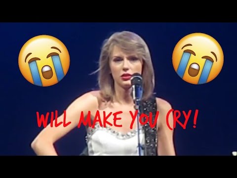 * EMOTIONAL* Taylor Swift Ronan 1989 World Tour