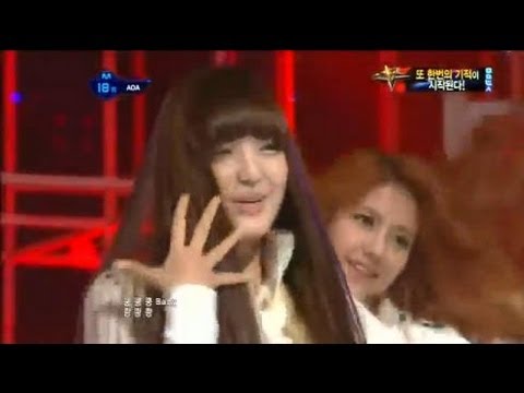 AOA_ELVIS( ELVIS by AOA @Mcountdown 2012.08.16)