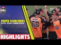Perth Scorchers Overcome A Late Collapse To Remain Unbeaten | Big Bash League Highlights