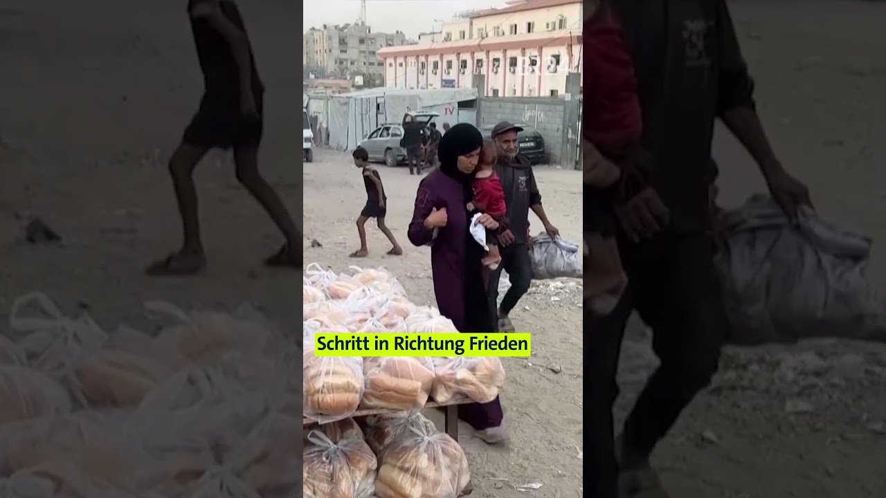 Israel und Hamas haben die erste Phase des Trump-Plans unterschrieben | BR24 Shorts